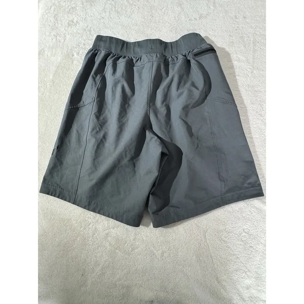 Under Armour Project Rock Shorts Heatgear Sz M Gray Workout Gear Trading